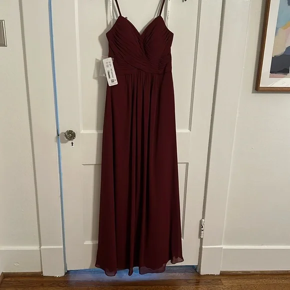 burgundy dress azazie Azazie bridesmaid Prom dress Cabernet
